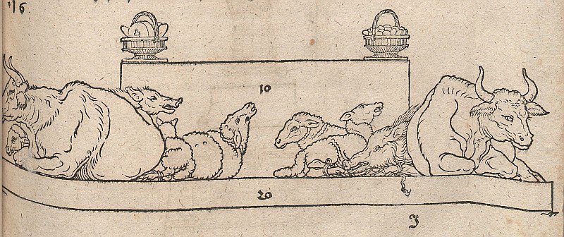 Gedenkstein für einen Sieg über aufrührerische Bauern von Albrecht Dürer