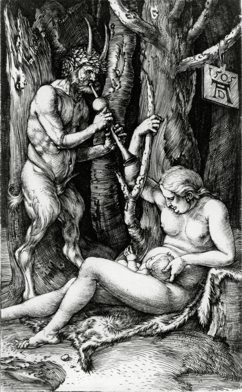 Satyrfamilie, 1505 von Albrecht Dürer
