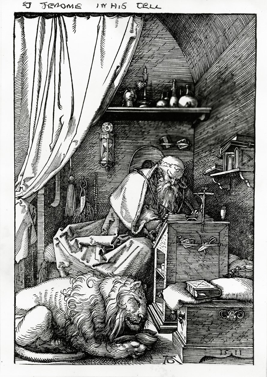 St. Hieronymus in seiner Zelle, 1511 von Albrecht Dürer