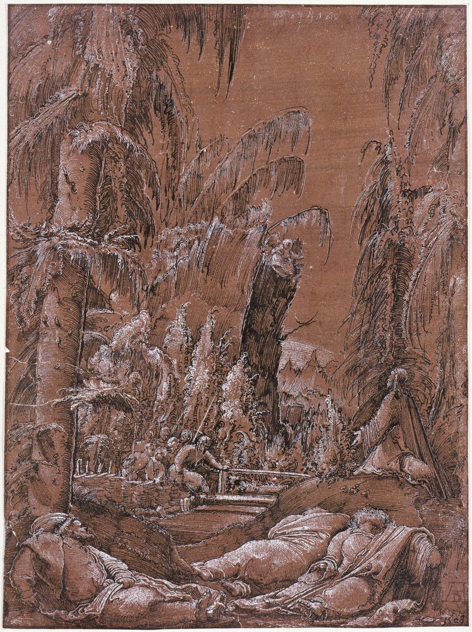 Christus am Ölberg von Albrecht Altdorfer
