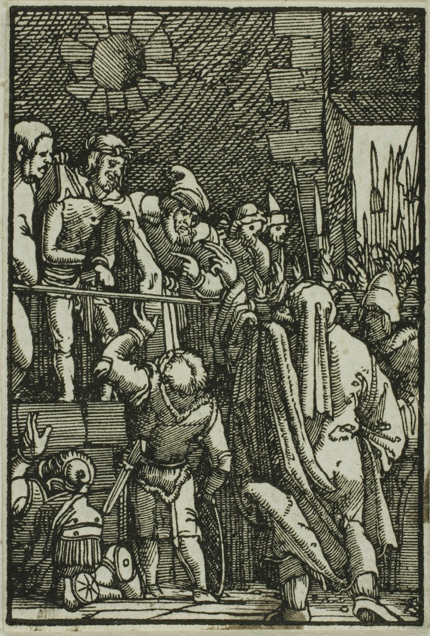 Ecce Homo, aus Der Fall und die Erlösung des Menschen von Albrecht Altdorfer