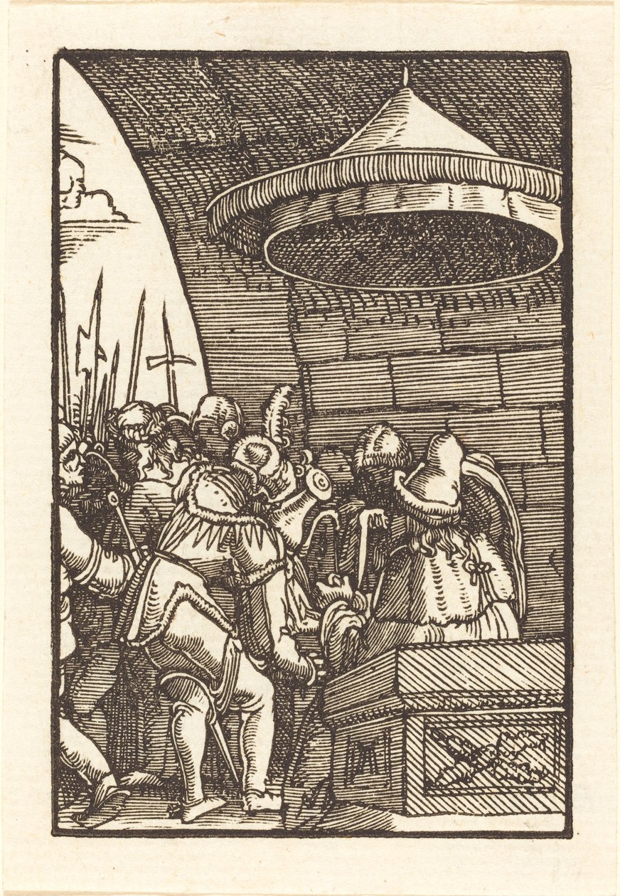 Pilatus wäscht seine Hände von Albrecht Altdorfer