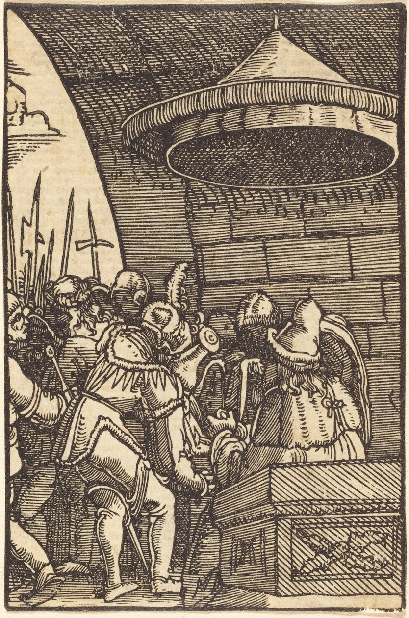 Pilatus wäscht seine Hände von Albrecht Altdorfer