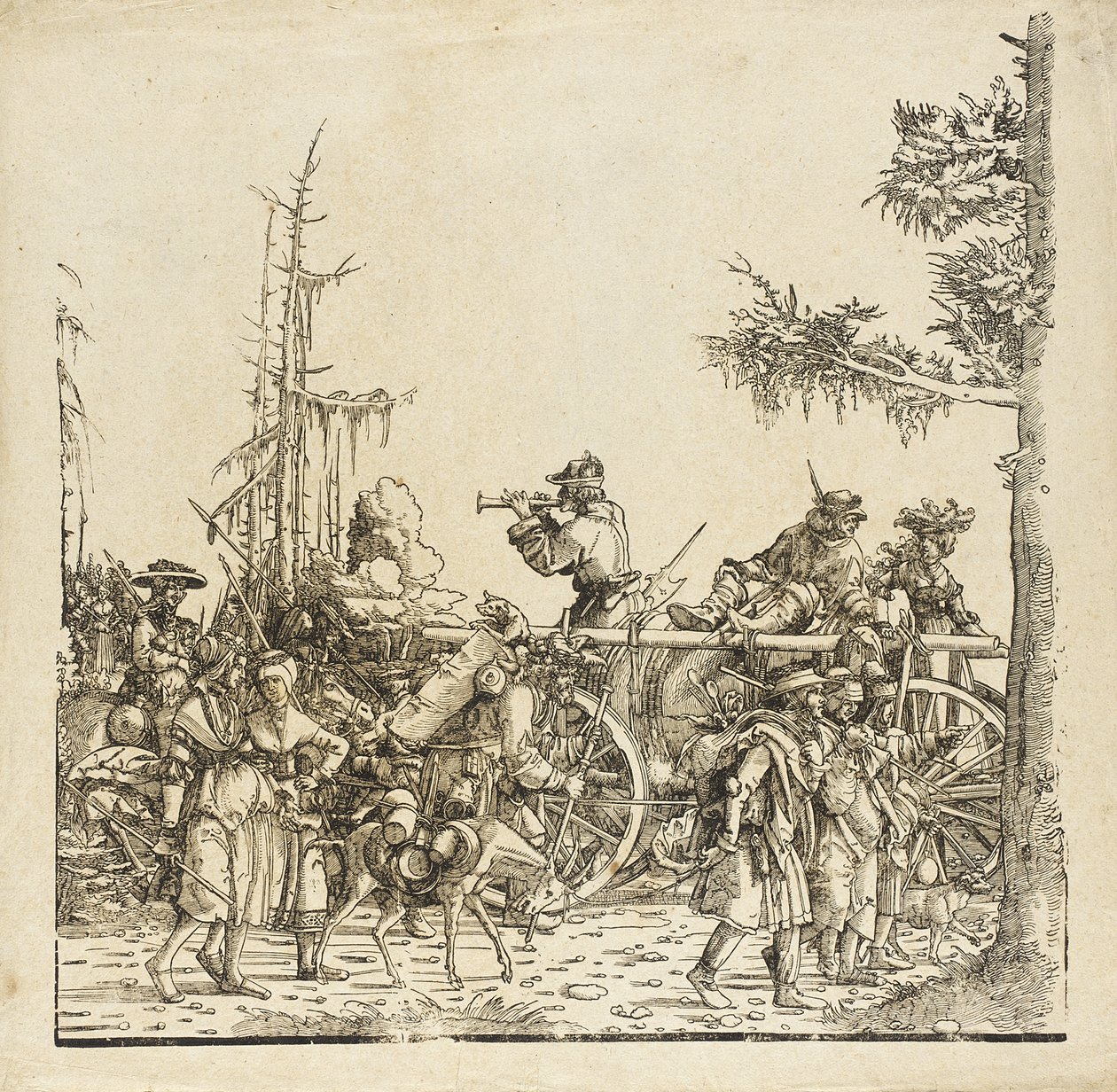 Der Gepäckwagen von Albrecht Altdorfer