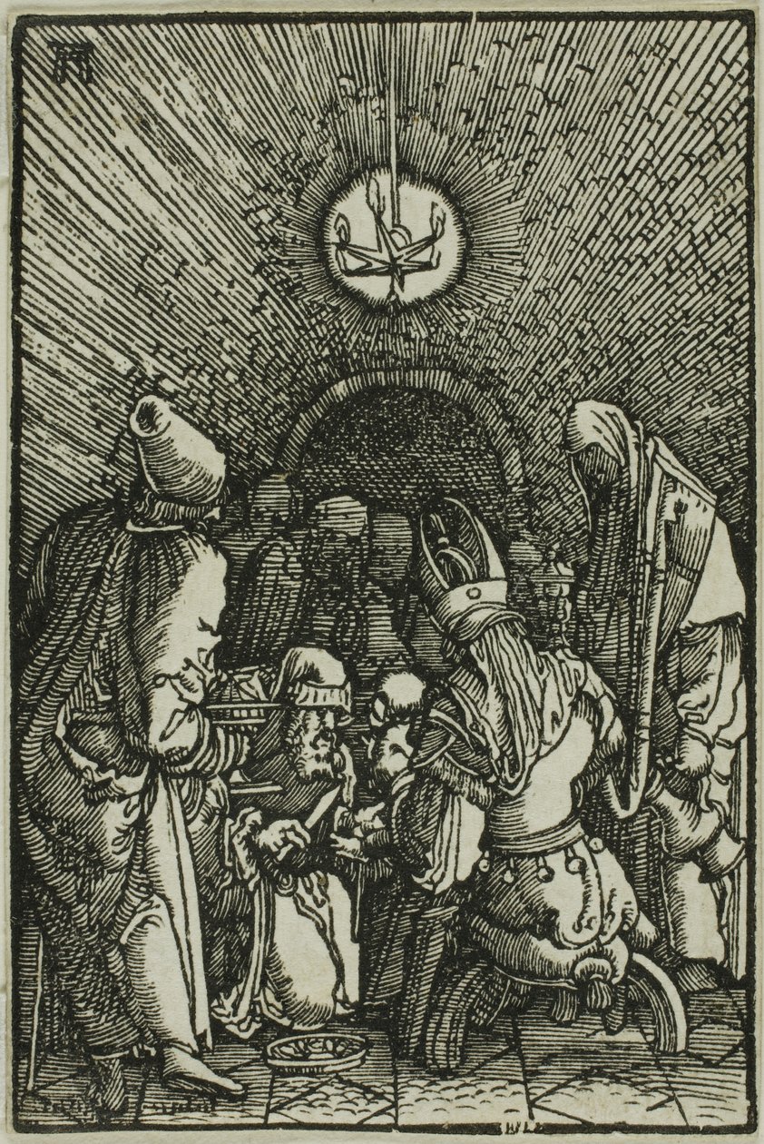 Die Beschneidung, aus Der Fall und die Erlösung des Menschen von Albrecht Altdorfer