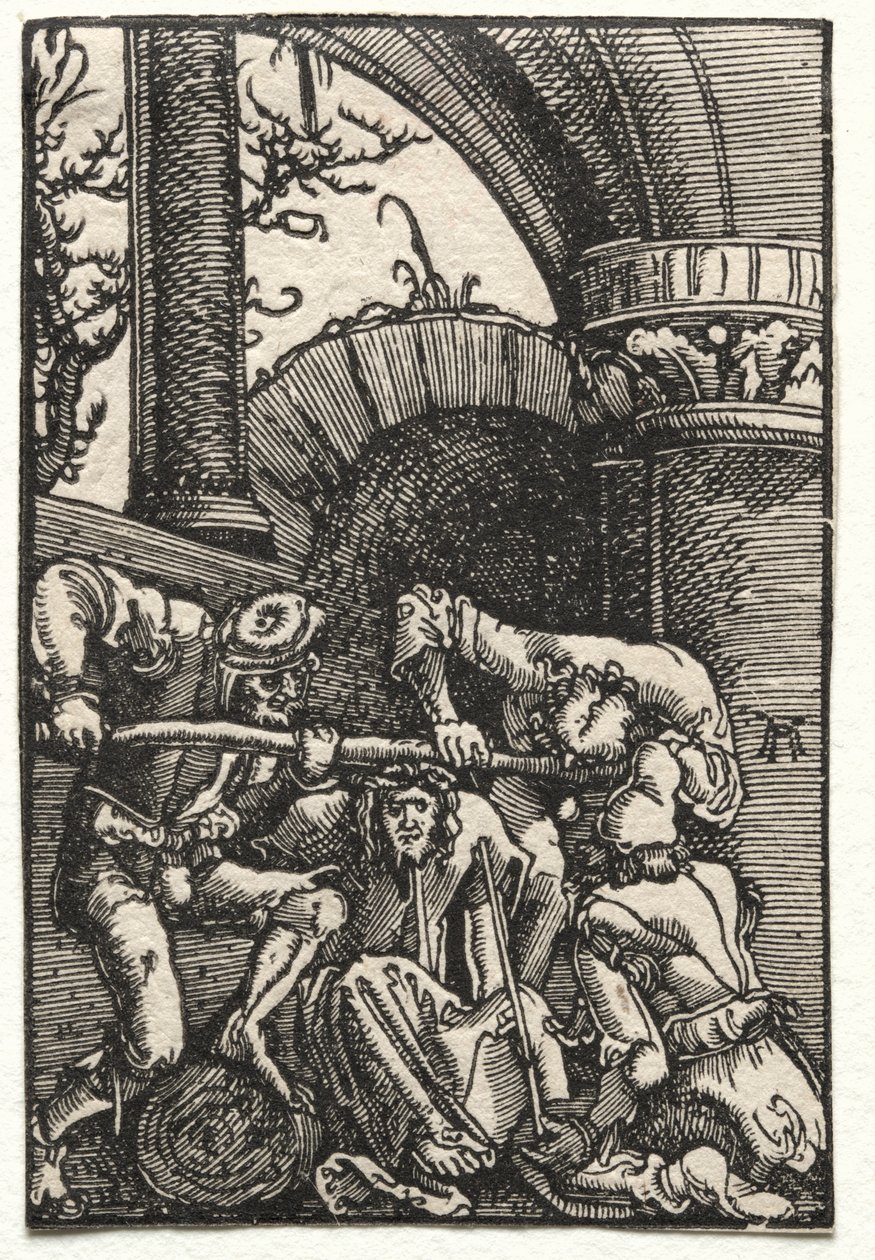 Der Fall und die Erlösung des Menschen: Christus mit Dornen gekrönt von Albrecht Altdorfer