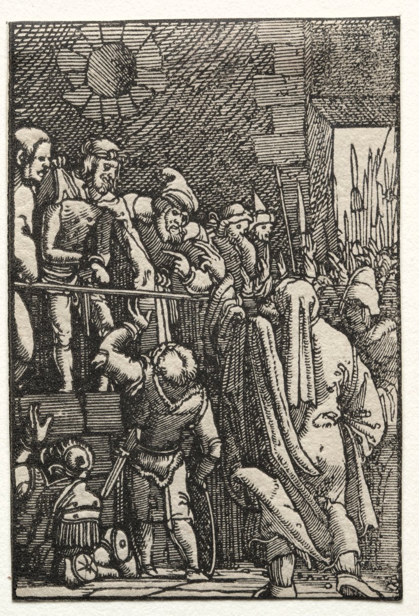 Der Fall und die Erlösung des Menschen: Ecce Homo, um 1515 von Albrecht Altdorfer