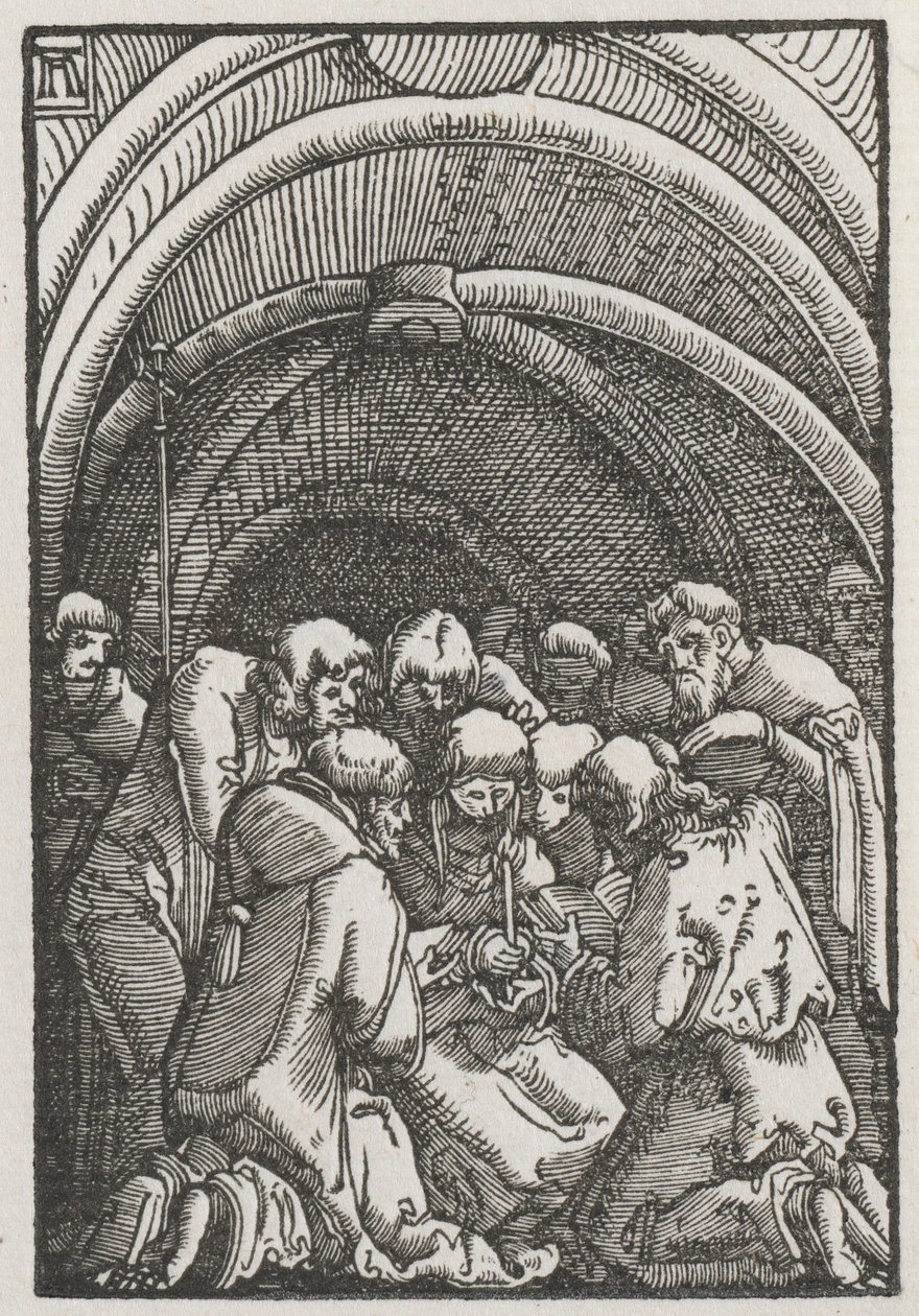 Der Fall und die Erlösung des Menschen: Der Tod der Jungfrau, um 1515 von Albrecht Altdorfer