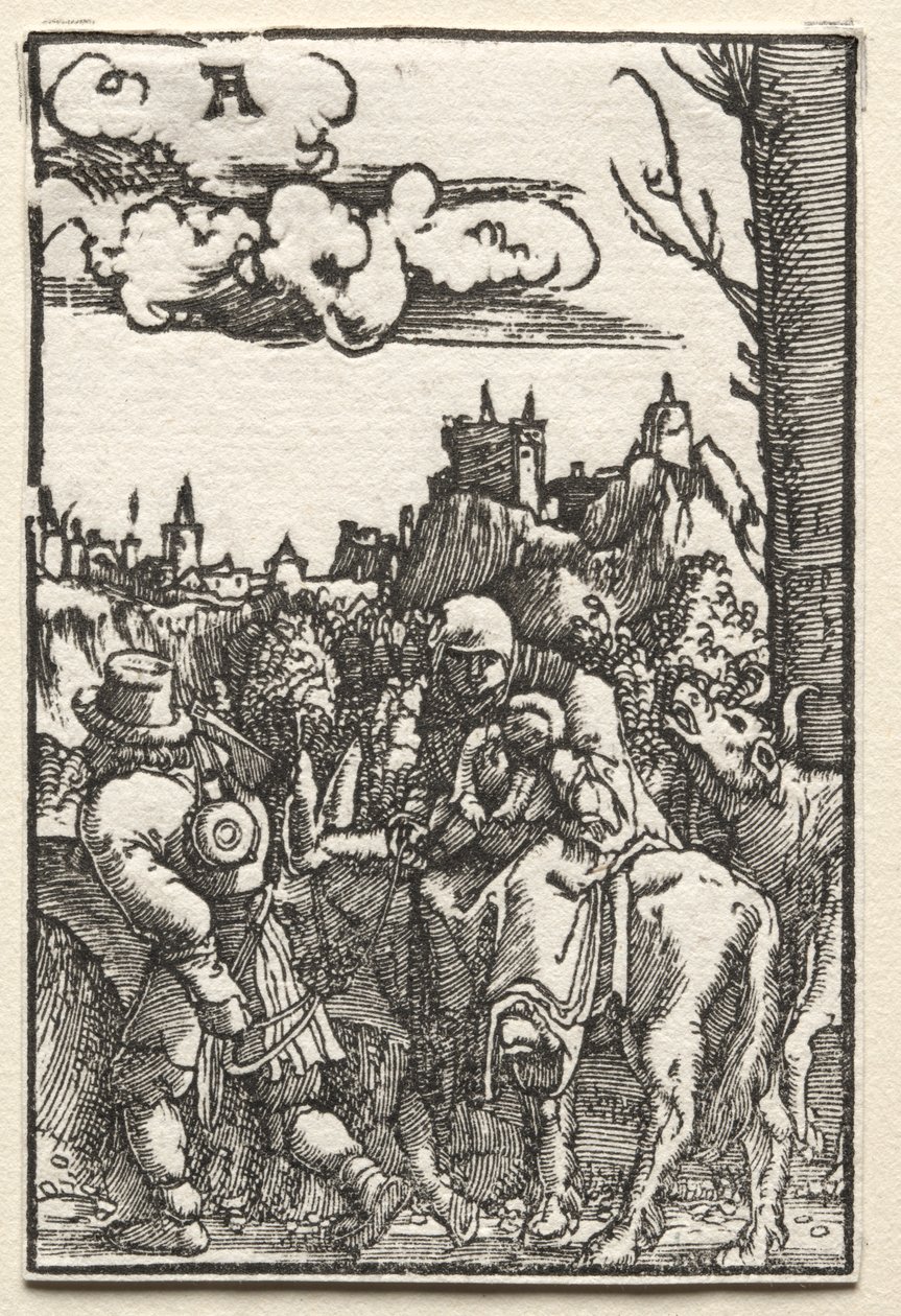 Der Fall und die Erlösung des Menschen: Die Flucht nach Ägypten von Albrecht Altdorfer