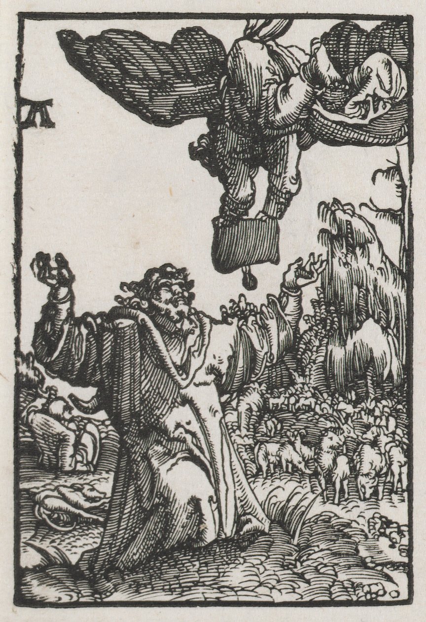 Der Fall und die Erlösung des Menschen: Die Botschaft des Engels an Joachim von Albrecht Altdorfer