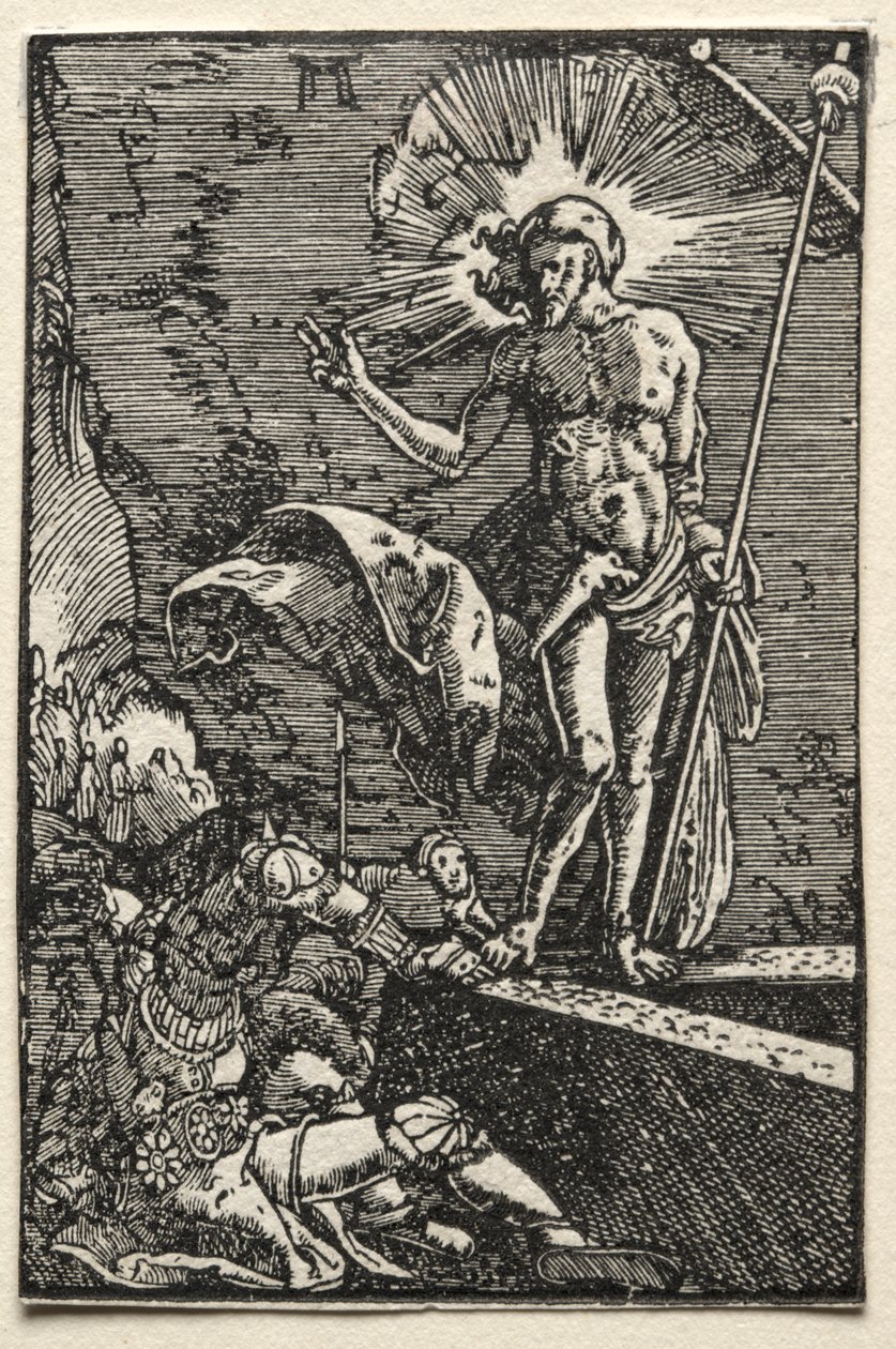Der Fall und die Erlösung des Menschen: Die Auferstehung von Albrecht Altdorfer