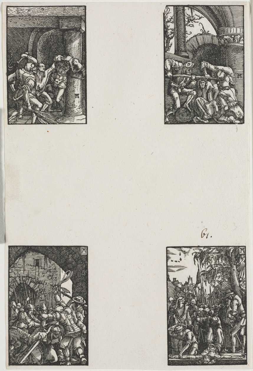 Der Fall und die Erlösung des Menschen, ca. 1515 von Albrecht Altdorfer
