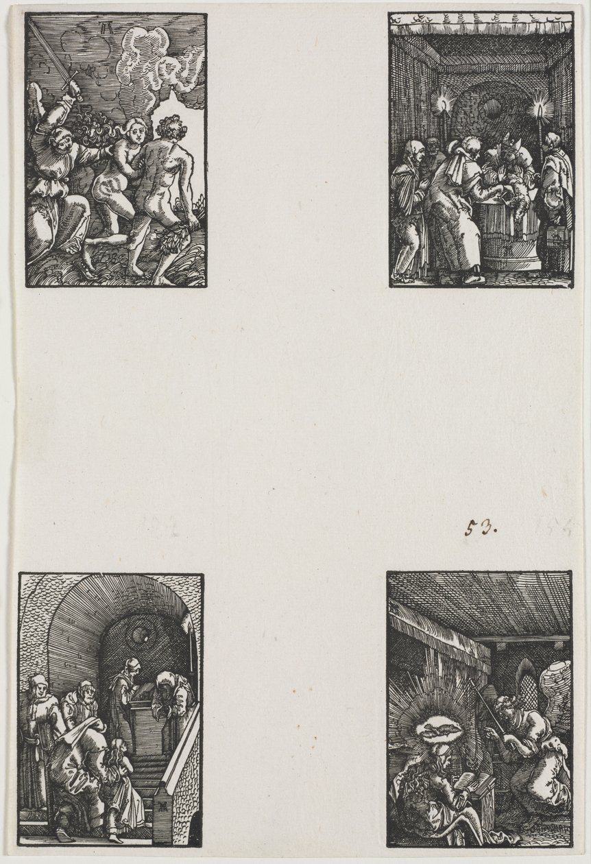 Der Fall und die Erlösung des Menschen von Albrecht Altdorfer
