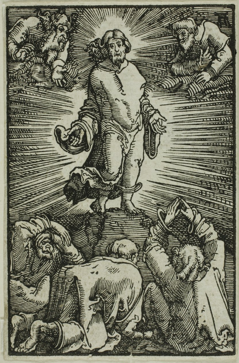 Die Verklärung, aus Der Fall und die Erlösung des Menschen von Albrecht Altdorfer