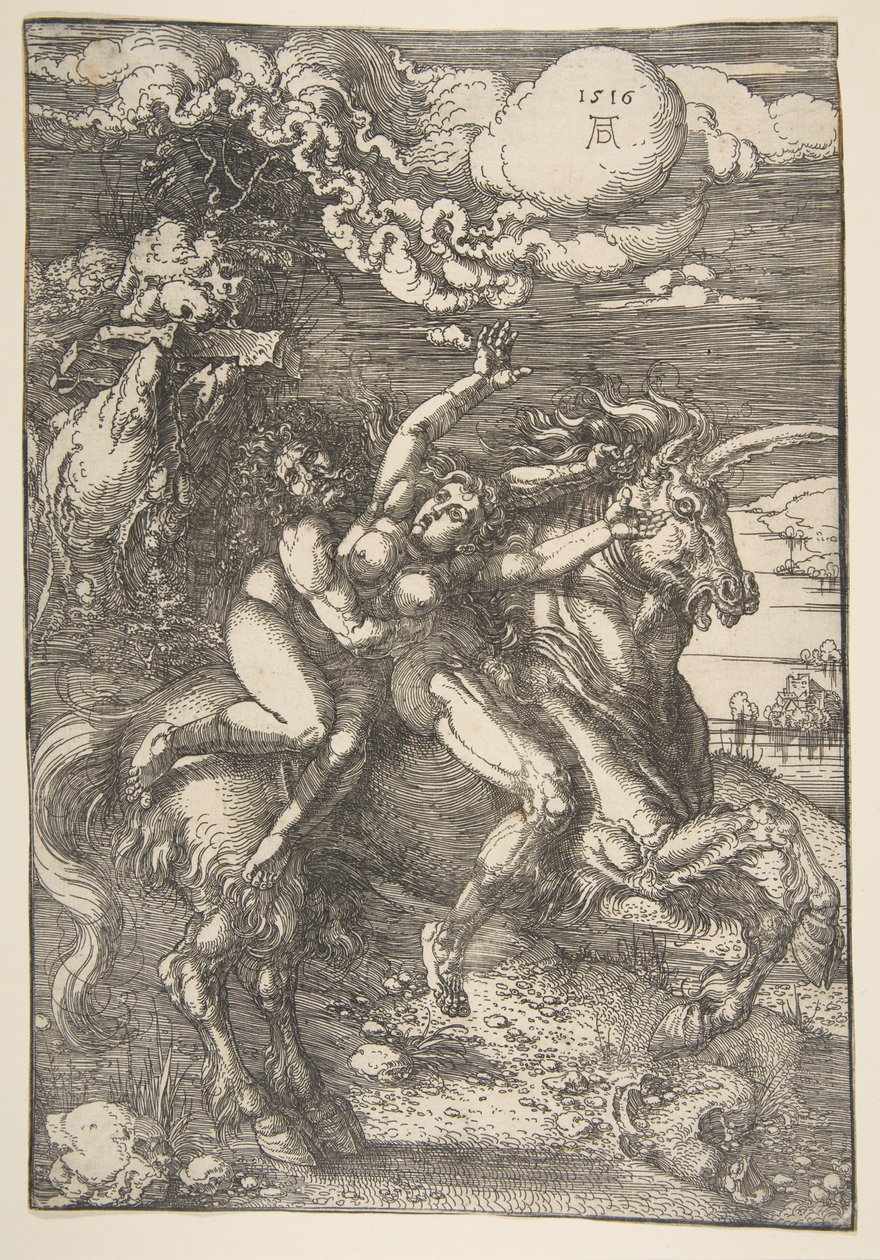 Entführung der Proserpina von Albrecht Dürer