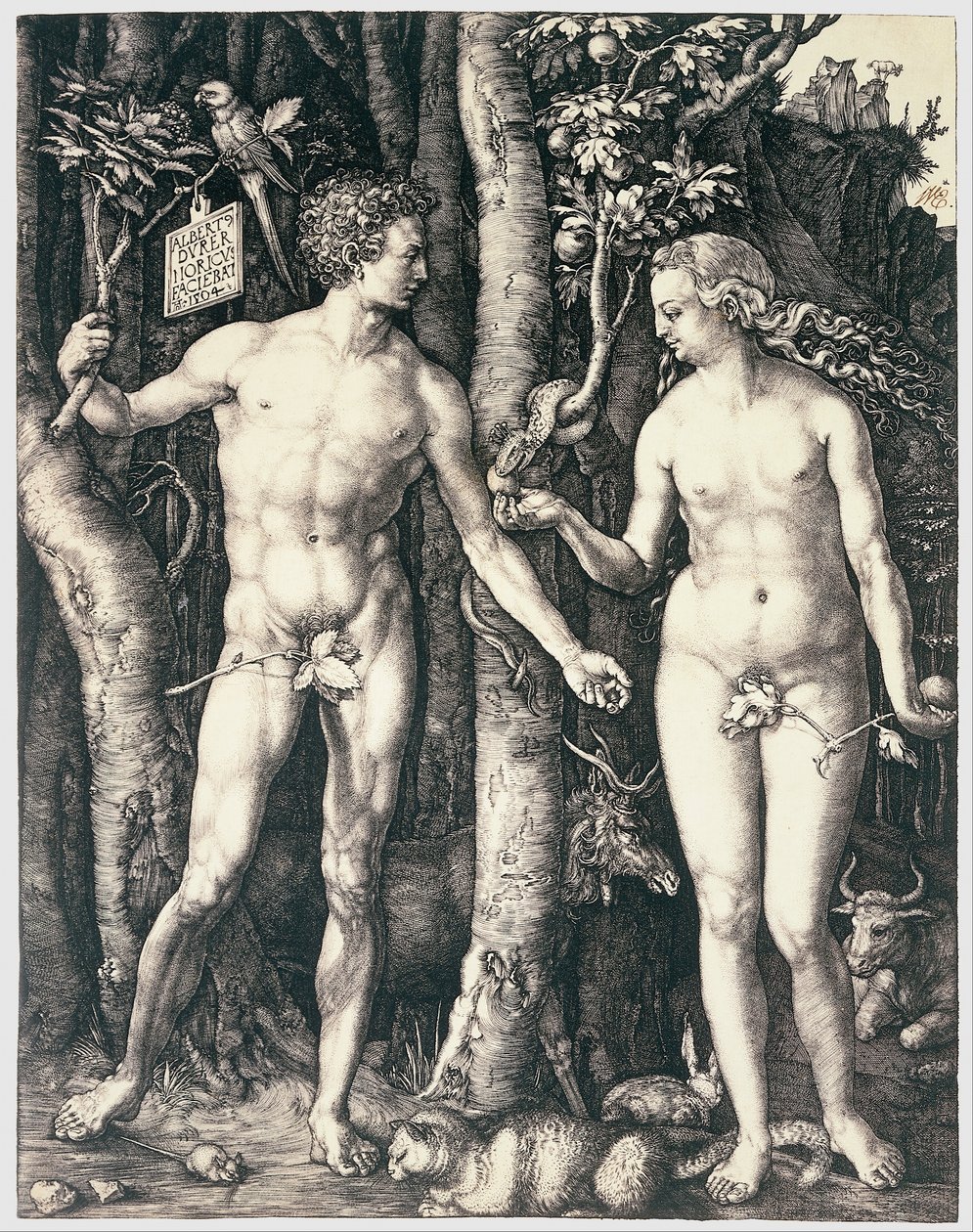 Erbsünde von Albrecht Dürer