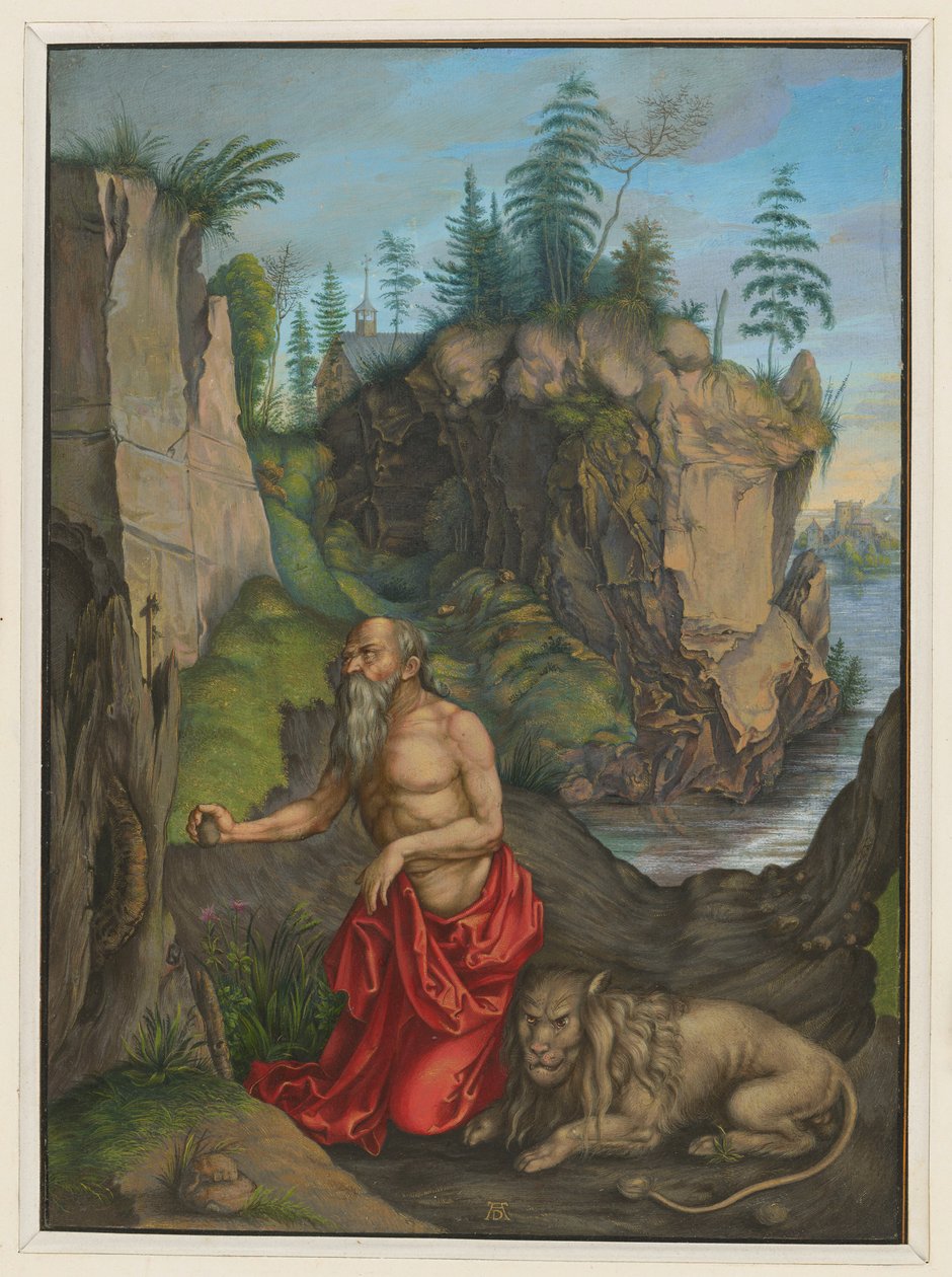 Buße des heiligen Hieronymus von Albrecht Dürer