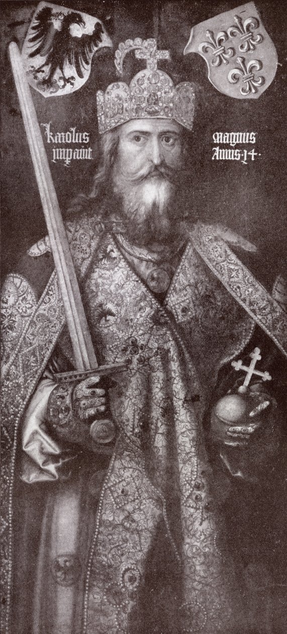 Karl der Große, Illustration aus 