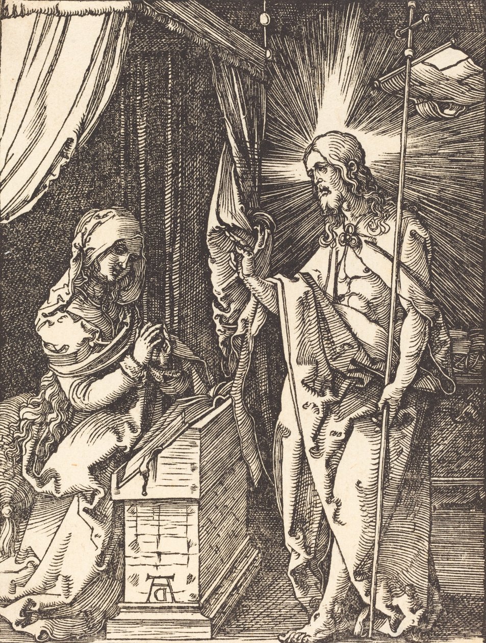 Christus erscheint seiner Mutter von Albrecht Dürer