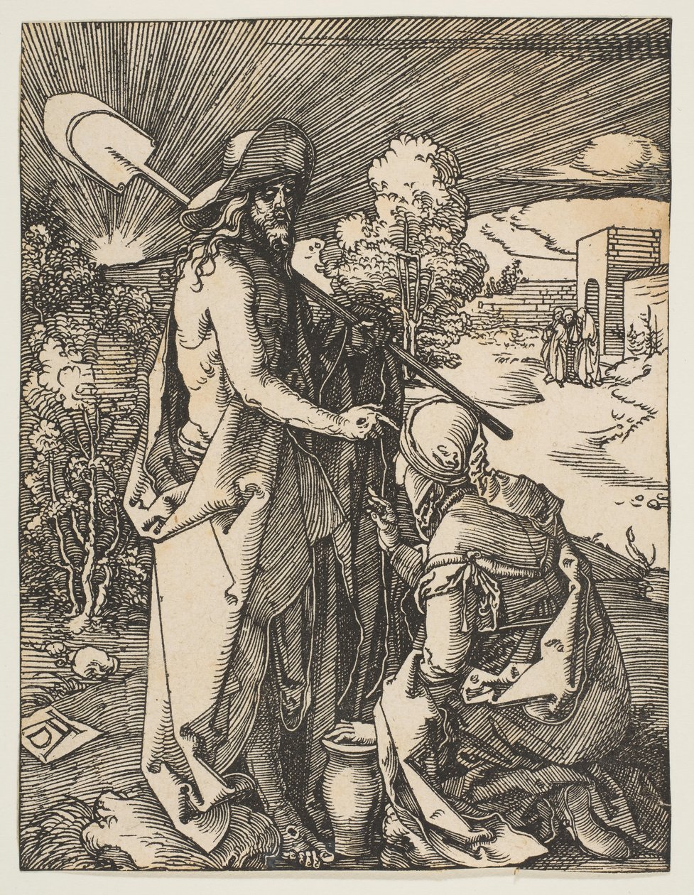 Christus erscheint Maria Magdalena, aus Die kleine Passion von Albrecht Dürer