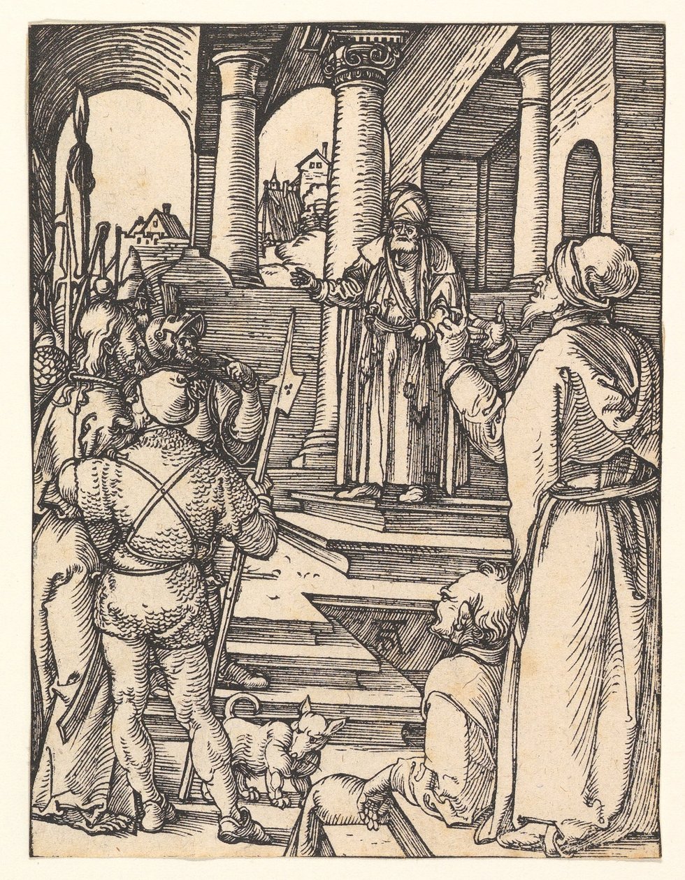 Christus vor Pilatus, aus "Die Kleine Passion" von Albrecht Dürer