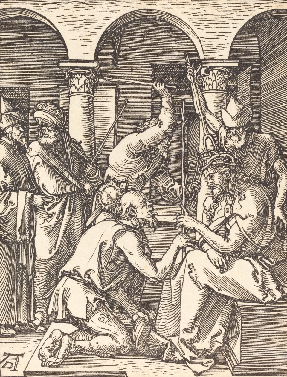 Christus mit Dornenkrone, wahrscheinlich ca. 1509-1510 von Albrecht Dürer