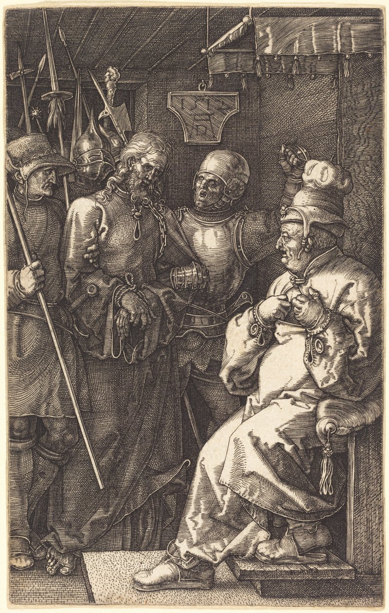 Christus vor Kaiphas von Albrecht Dürer
