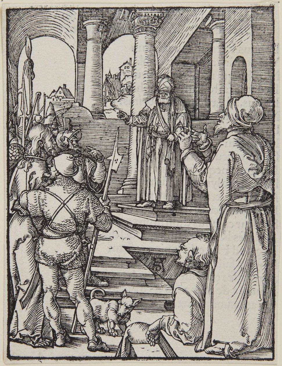 Christus vor Pilatus von Albrecht Dürer