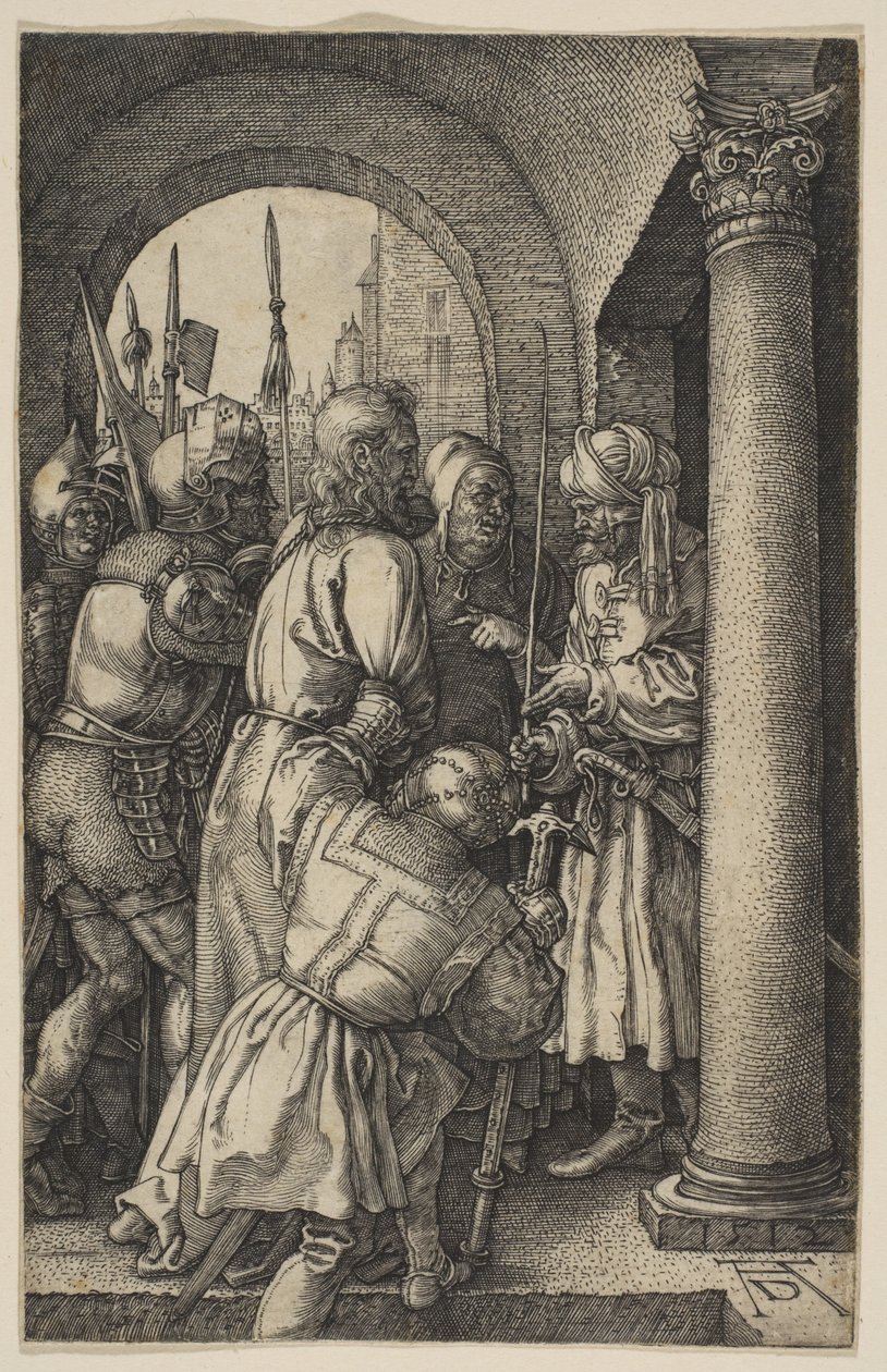 Christus vor Pilatus, aus "Die Passion" von Albrecht Dürer