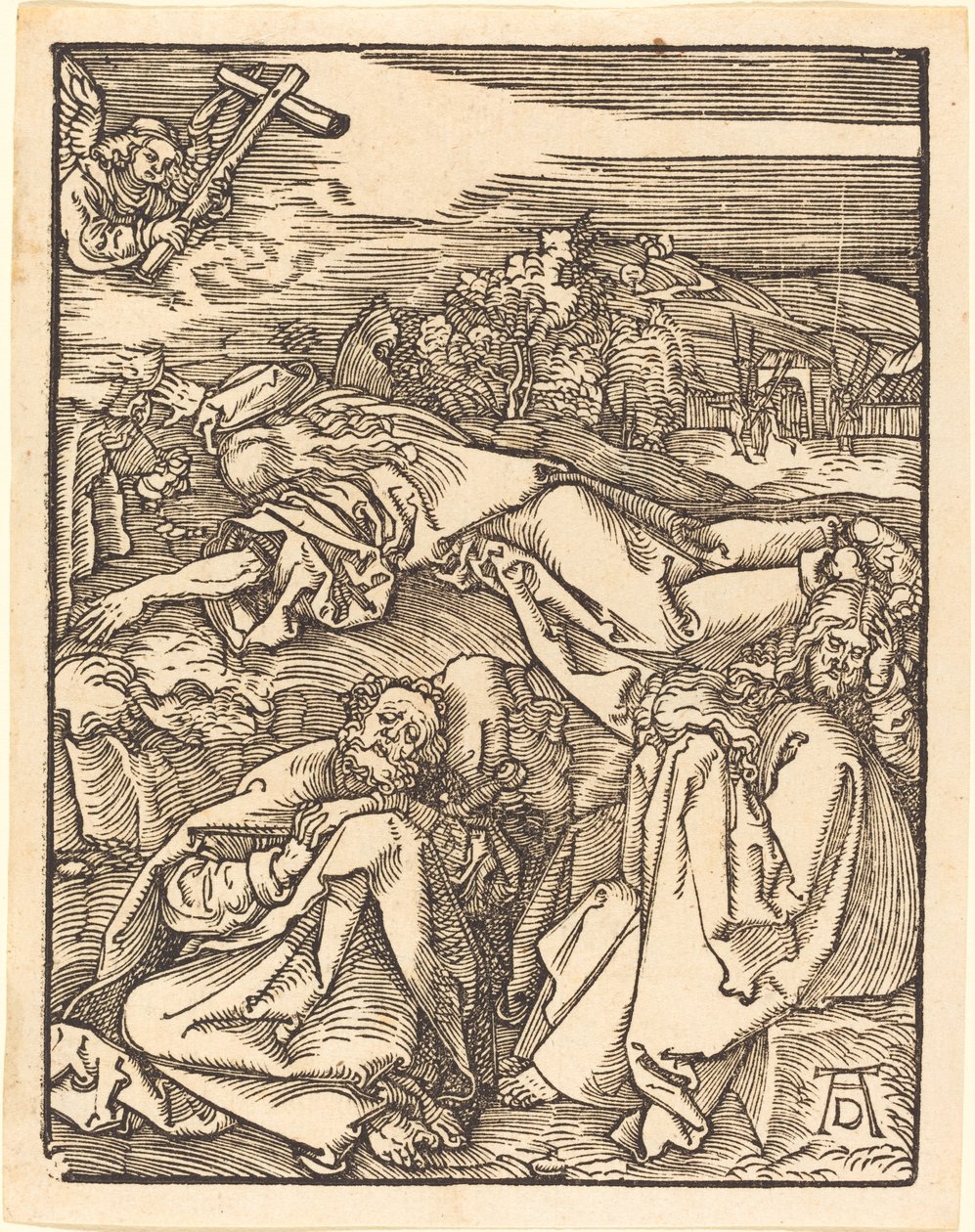 Christus am Ölberg von Albrecht Dürer