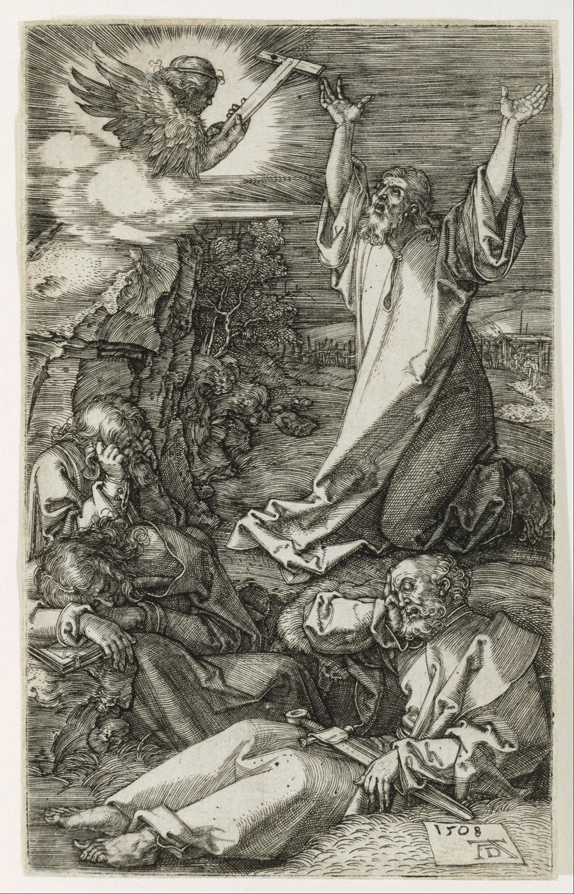 Christus am Ölberg von Albrecht Dürer