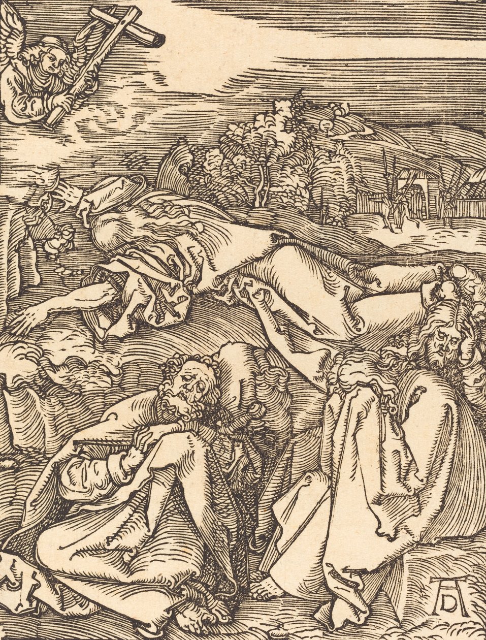 Christus am Ölberg, wahrscheinlich ca. 1509-1510 von Albrecht Dürer