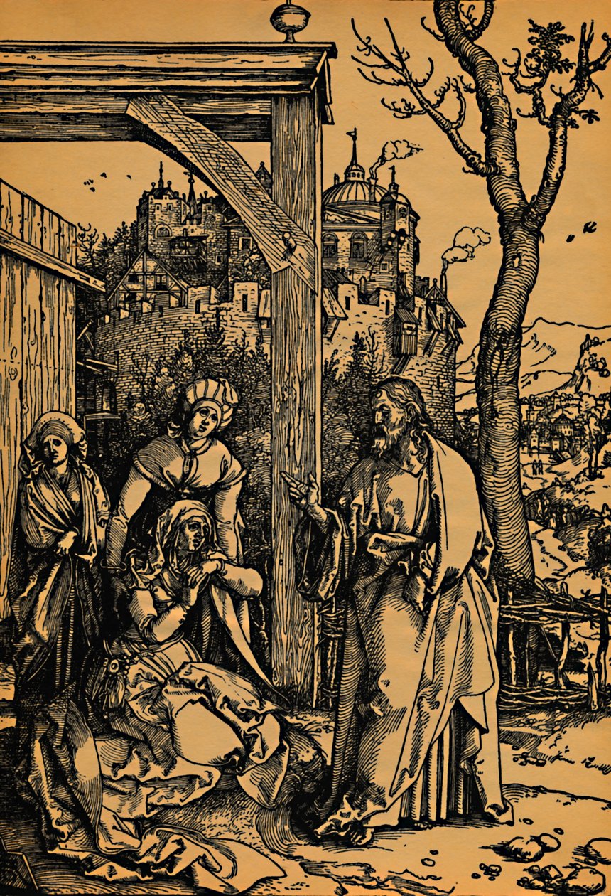 Christi Abschied von seiner Mutter, 1504-1505 von Albrecht Dürer