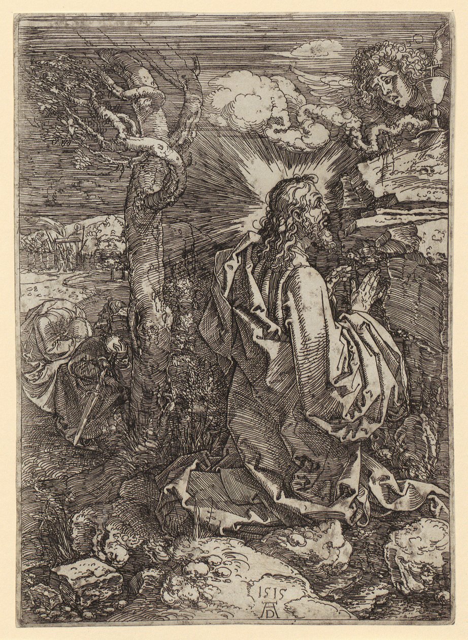 Christus am Ölberg von Albrecht Dürer