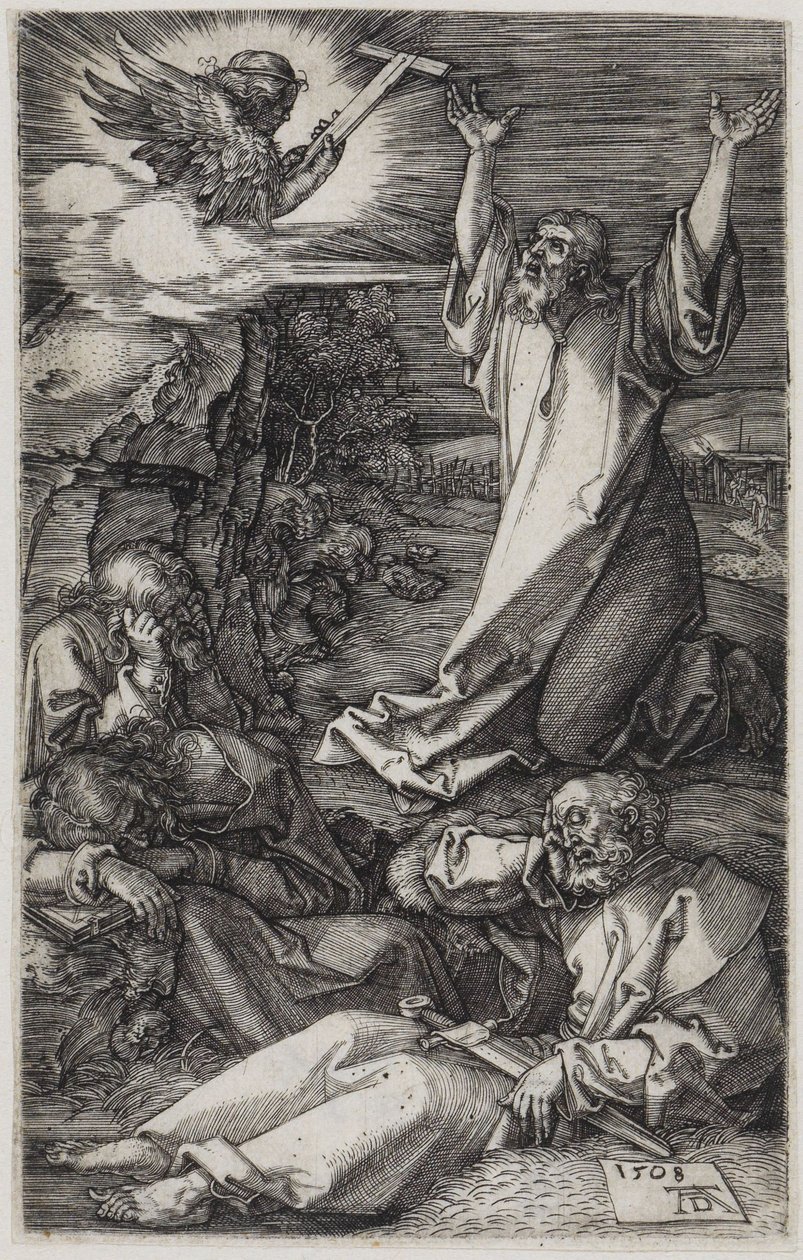 Christus am Ölberg von Albrecht Dürer