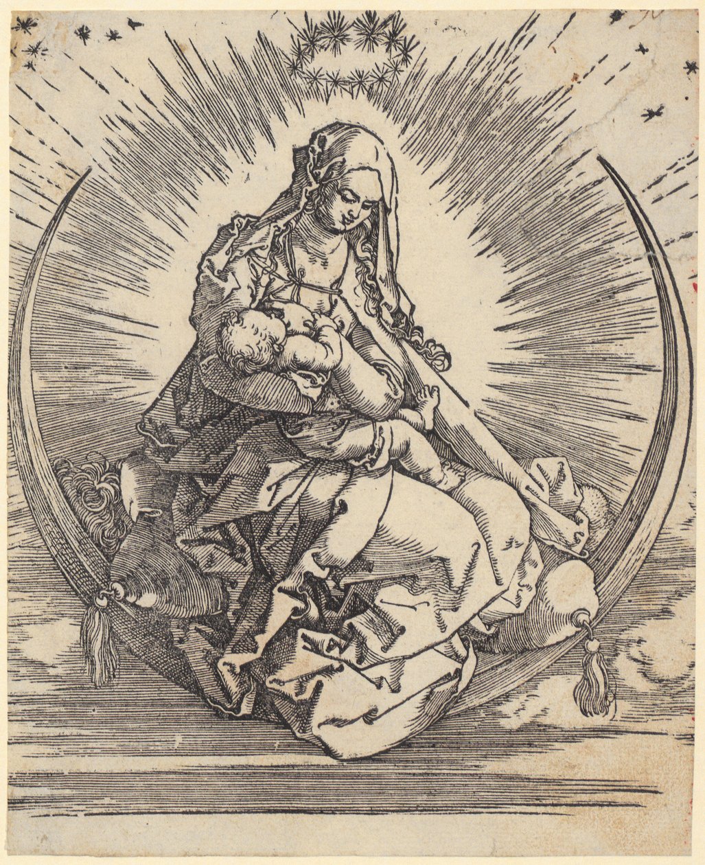 Christus in der Vorhölle, Blatt 11 der Folge "Die Grosse Passion" von Albrecht Dürer