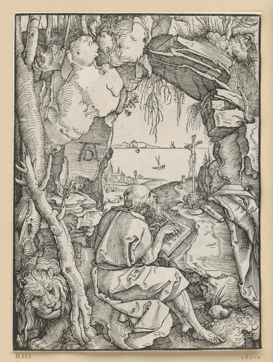 Der heilige Hieronymus in der Felsgrotte von Albrecht Dürer