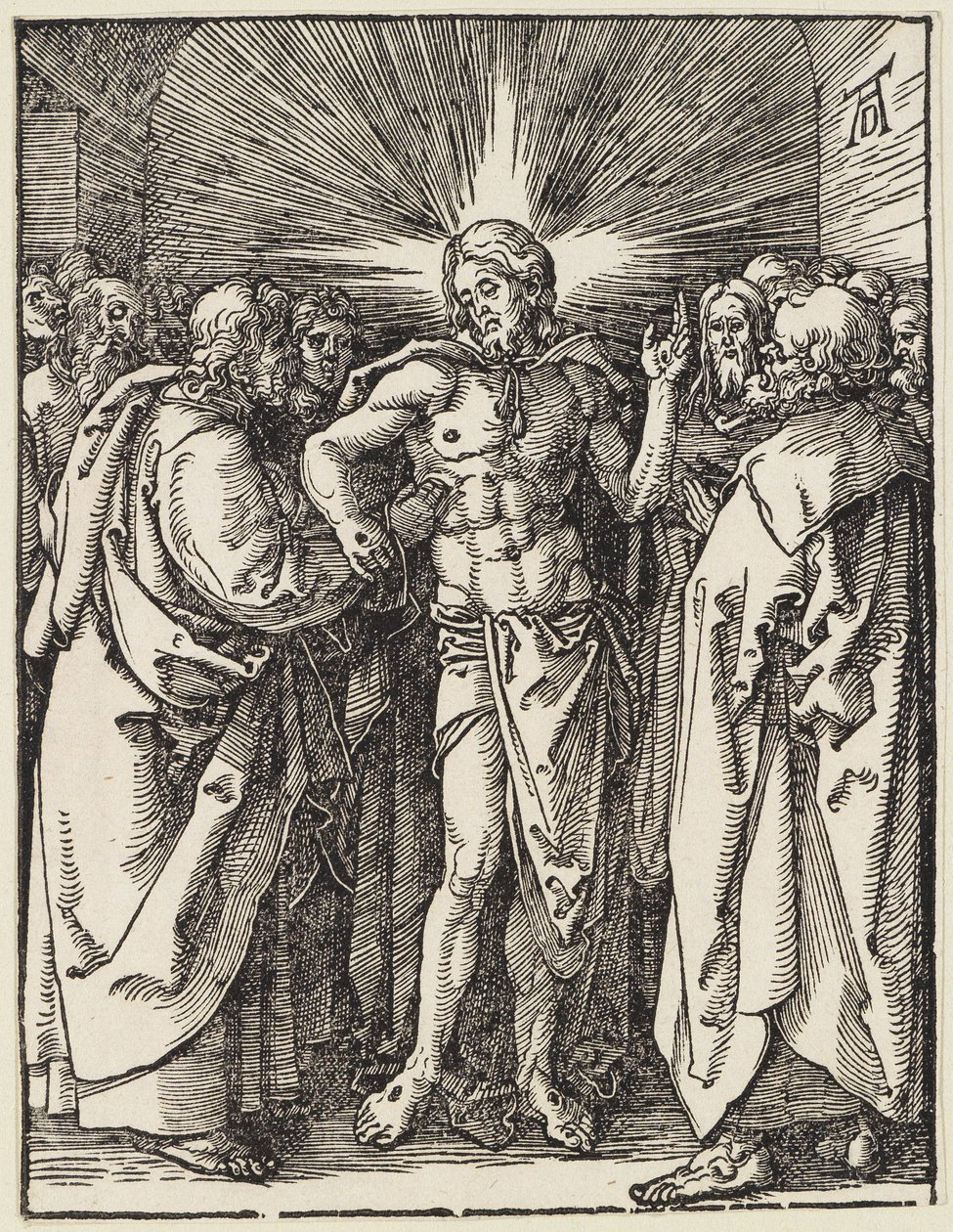 Der ungläubige Thomas von Albrecht Dürer
