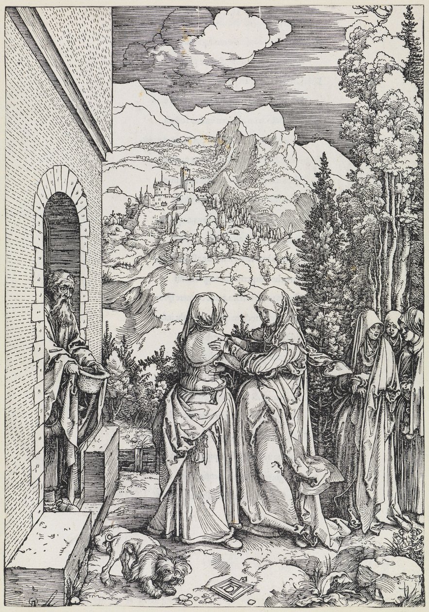 Die Heimsuchung von Albrecht Dürer