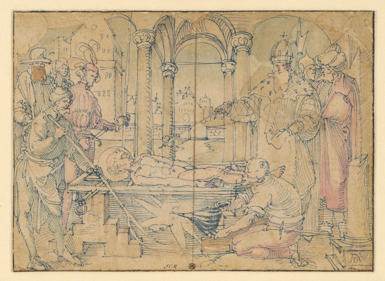 Das Martyrium des hl. Laurentius von Albrecht Dürer