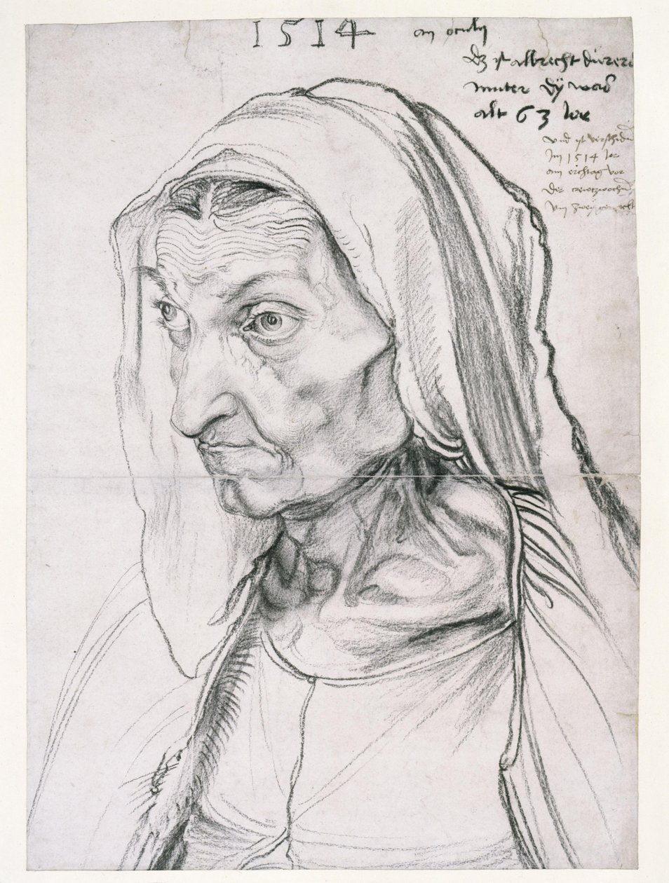 Die Mutter des Künstlers von Albrecht Dürer