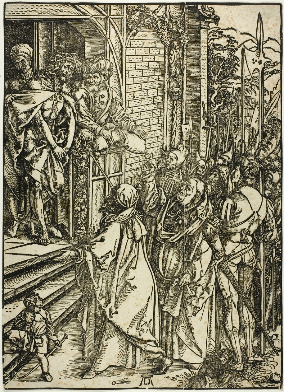 Ecce Homo - Die Darstellung Christi, aus der Großen Passion von Albrecht Dürer