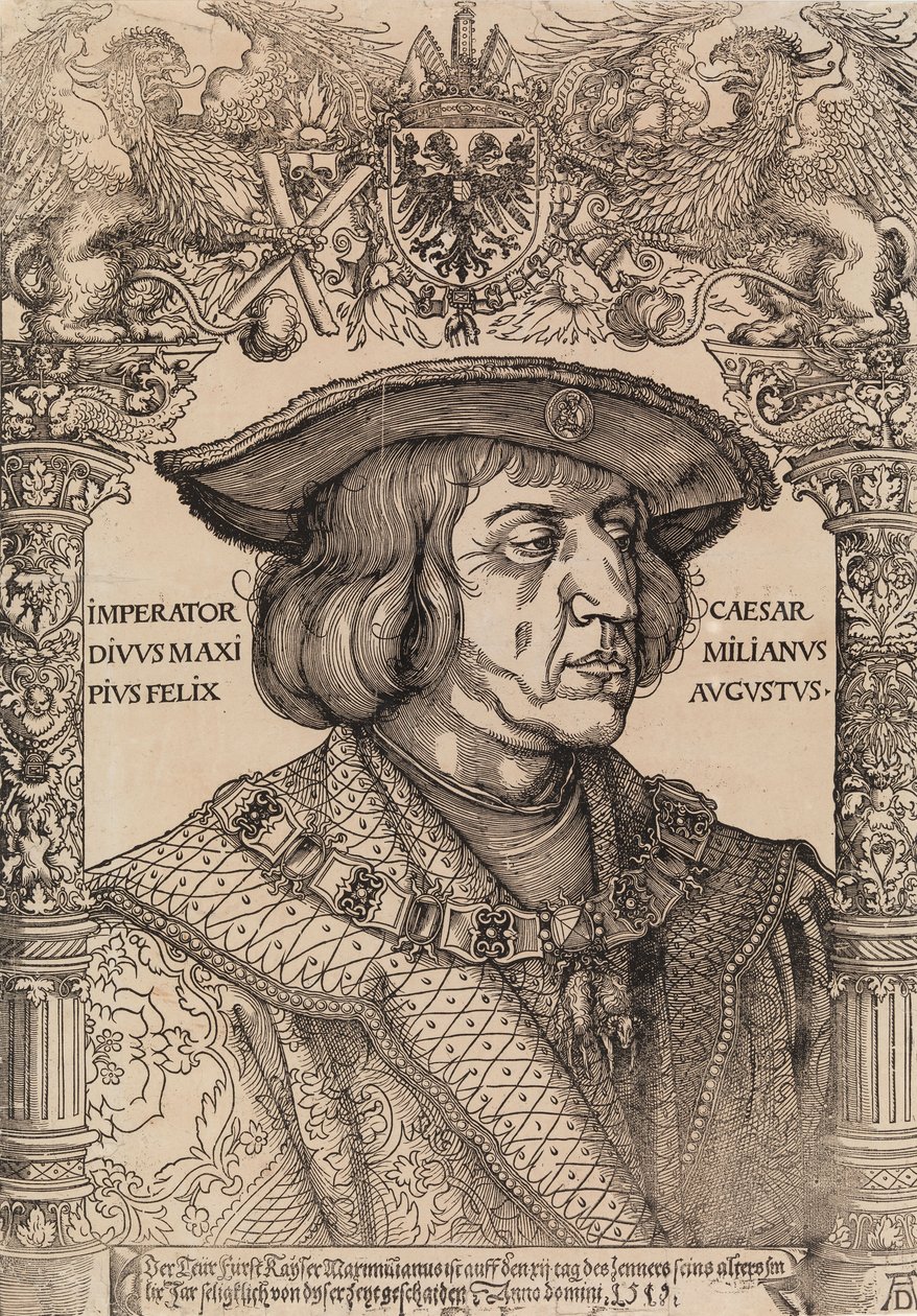Kaiser Maximilian I. von Albrecht Dürer