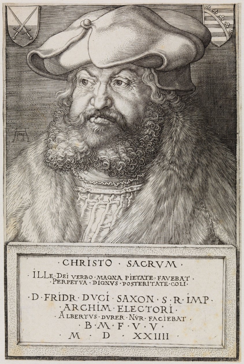 Friedrich der Weise, Kurfürst von Sachsen von Albrecht Dürer