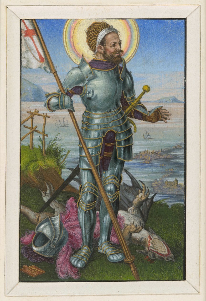 Heiliger Georg zu Fuß von Albrecht Dürer