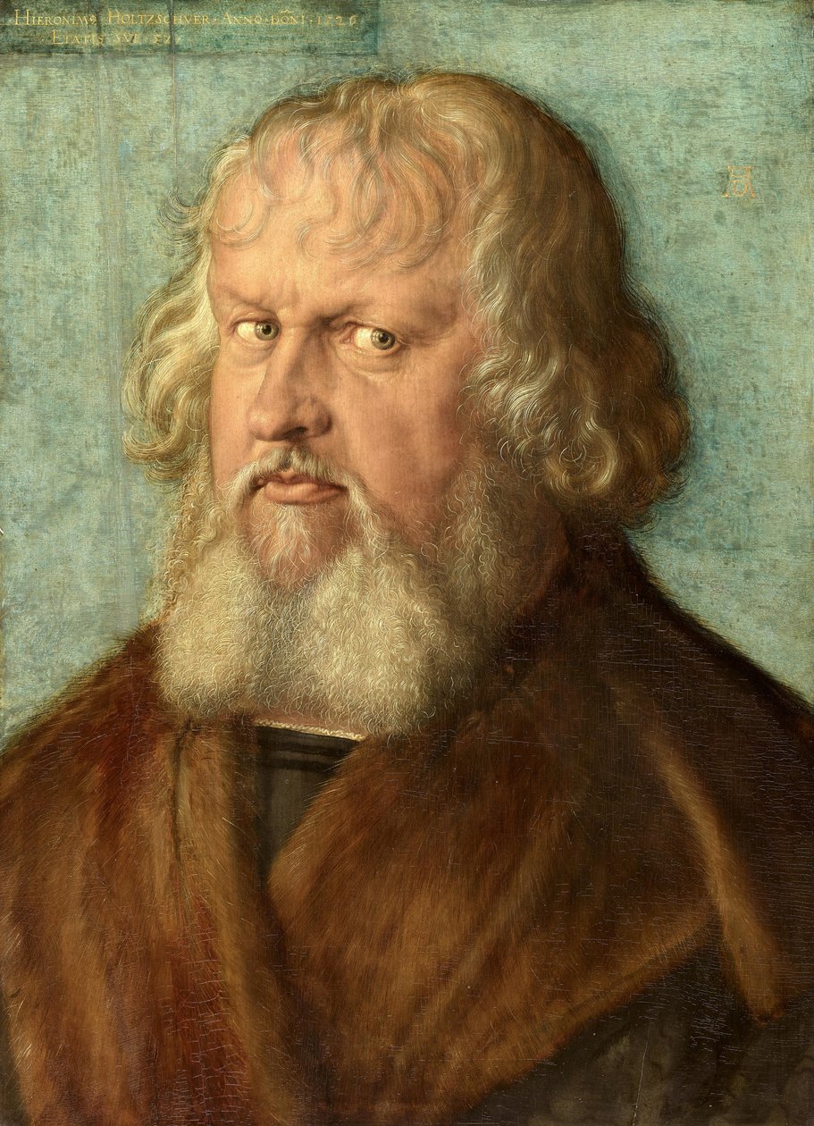Hieronymus Holzschuher (1469-1529) mit Deckel von Albrecht Dürer