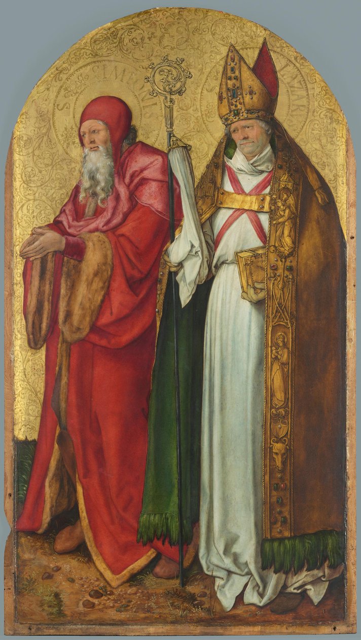 Jabach-Altar: Heilige Simeon und Lazarus von Albrecht Dürer
