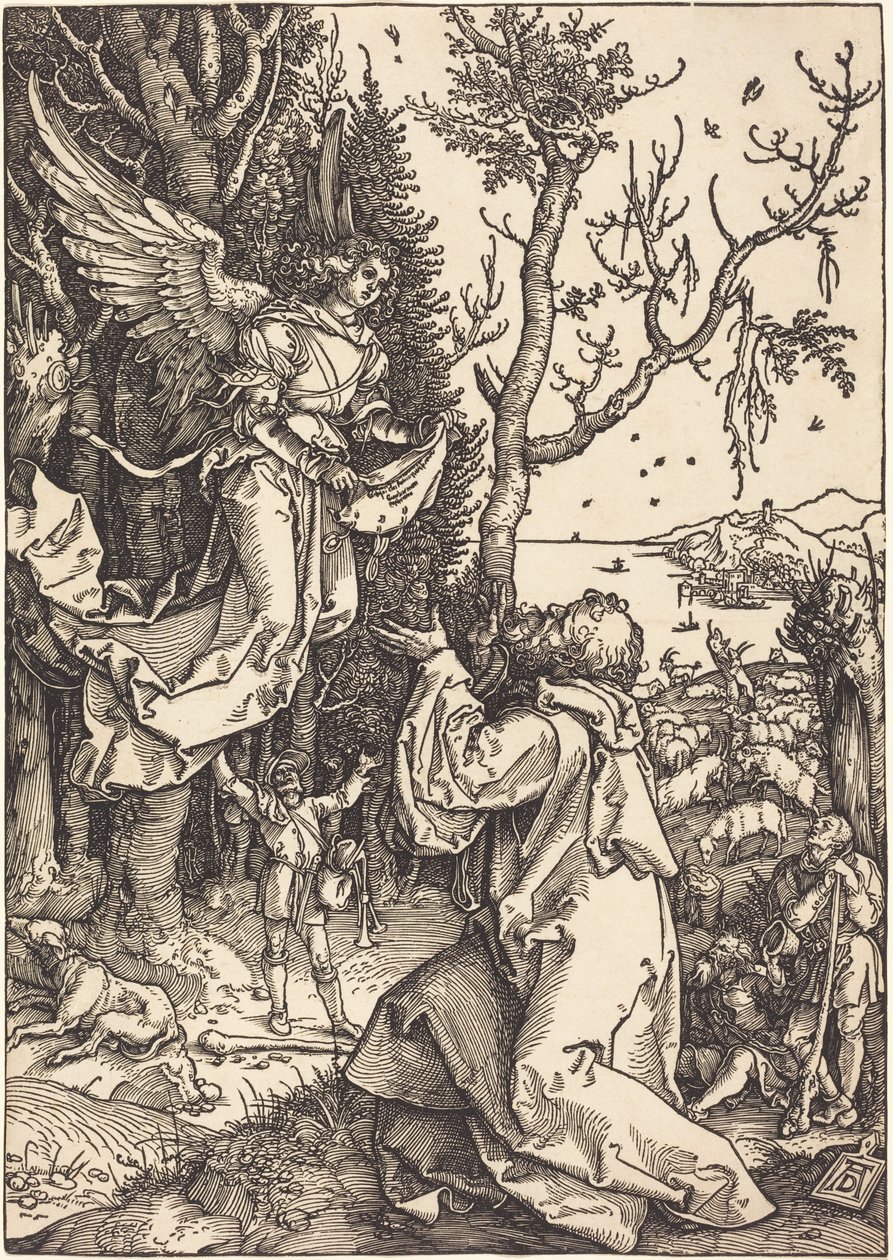 Joachim und der Engel von Albrecht Dürer