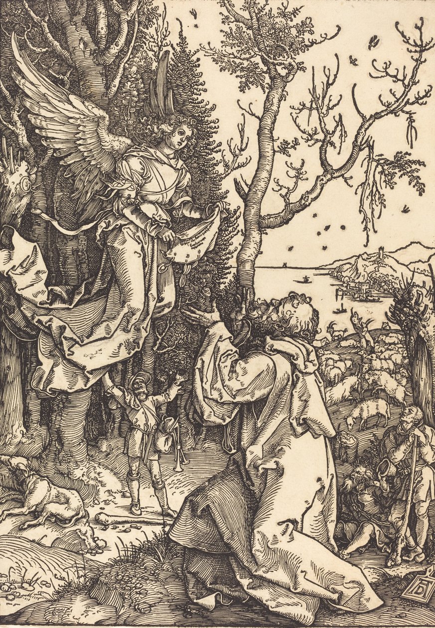 Joachim und der Engel, ca. 1504 von Albrecht Dürer