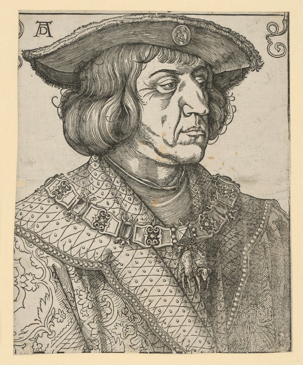 Kaiser Maximilian I. von Albrecht Dürer